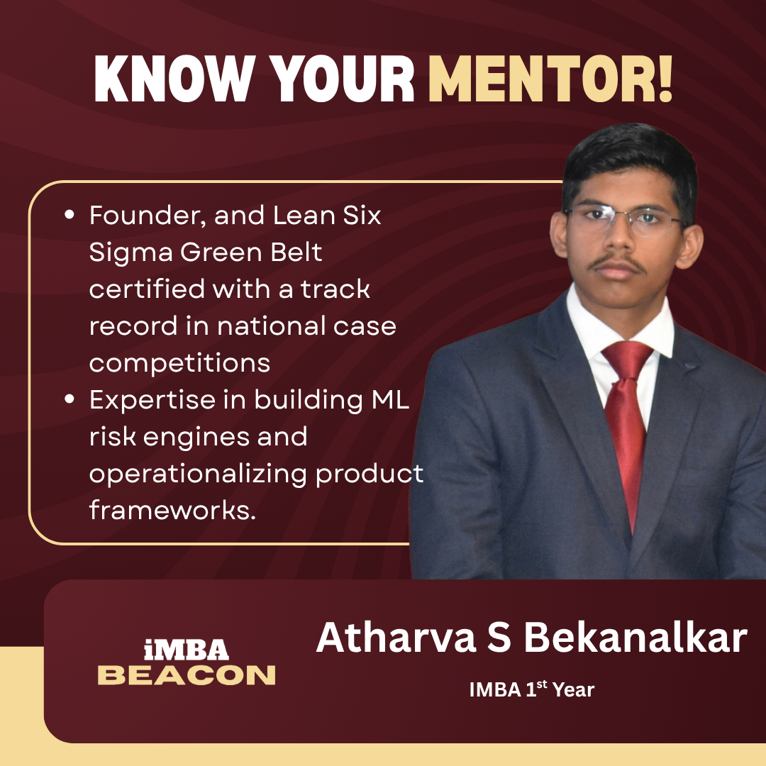 Atharva S Bekanalkar mentor poster
