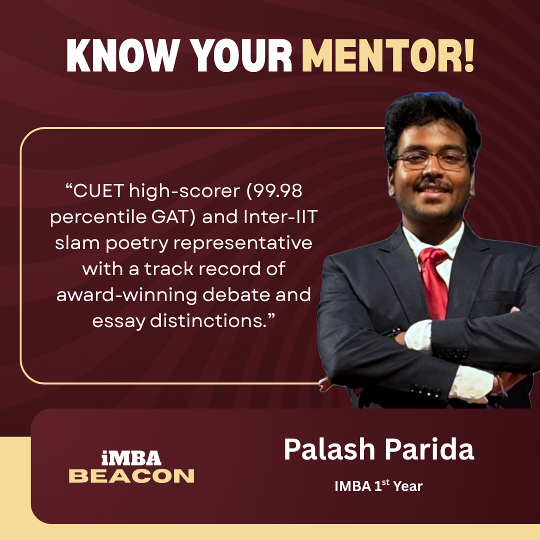 Palash Parida mentor poster