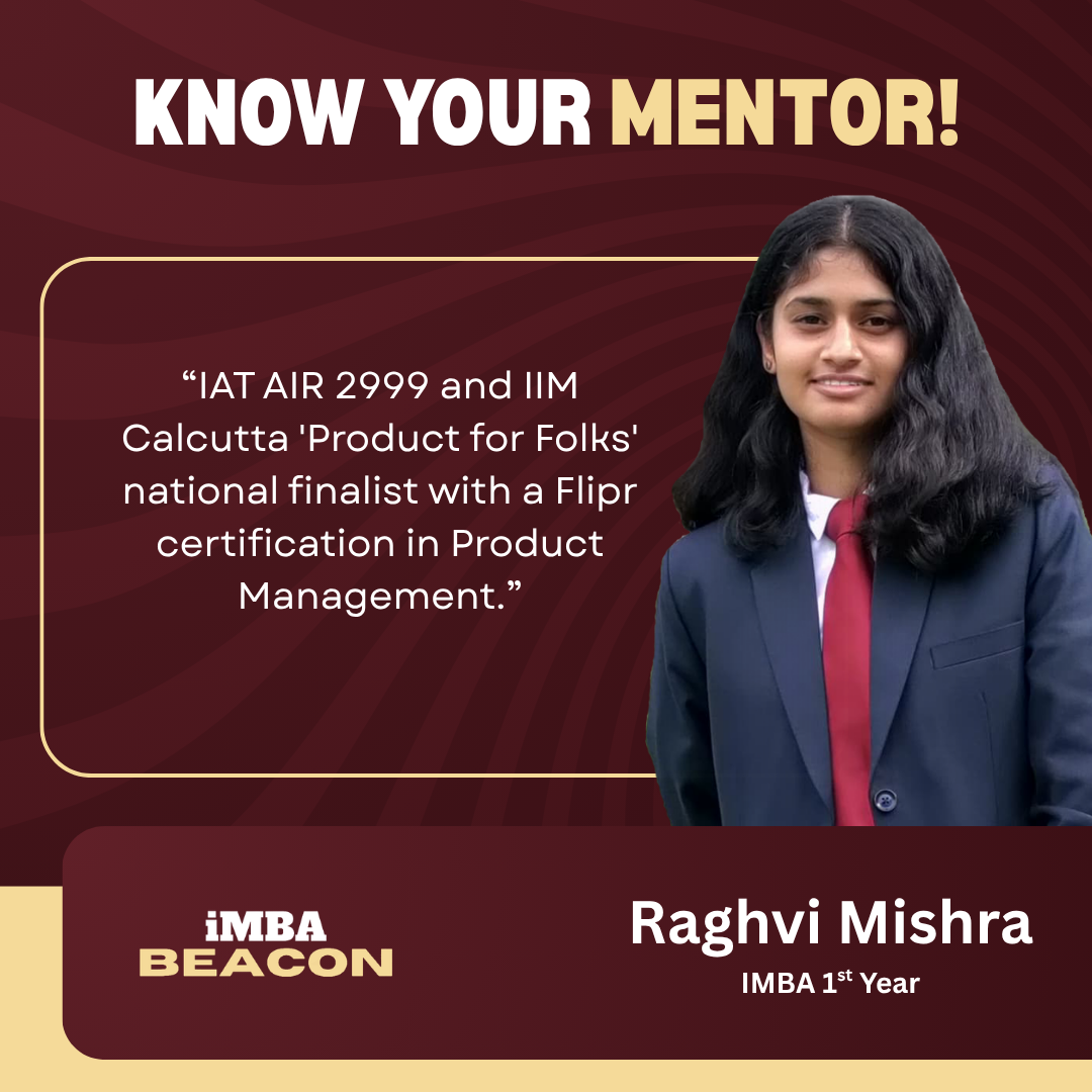 Raghvi Mishra mentor poster